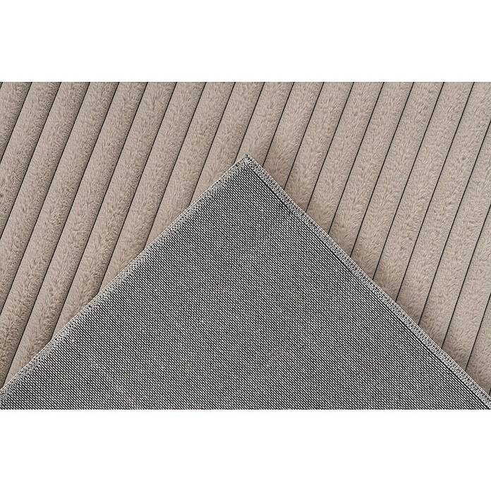 Hochflorteppich Plush (Taupe, 170 x 120 cm, 100% Polyester) | BAUHAUS