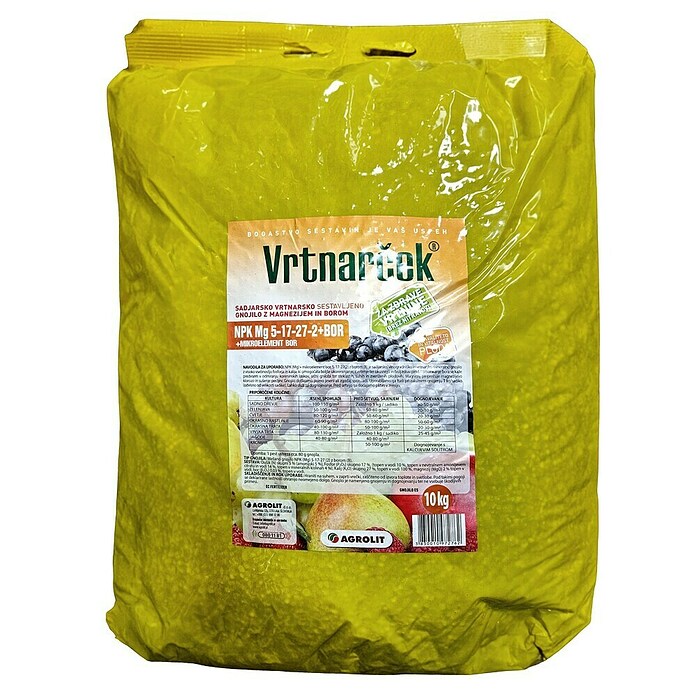 Agrolit Univerzalno gnojilo Vrtnarček  (10 kg) | 7514 - Gartendünger mineralisch | IAHC - Dünger | IAH - Dünger / Pflanzenschutz | IA - Gartenhartware | I - Stadtgarten | BAUHAUS