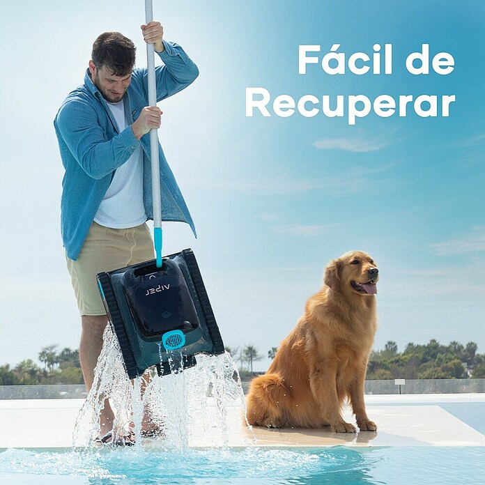 Aiper Robot de piscina Scuba S1 (Funcionamiento con batería, Específico para: Piscinas de hasta 150 m², Potencia de filtración: 15.900 l/h) | BAUHAUS