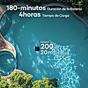 Aiper Robot de piscina Scuba S1 Pro (Funcionamiento con batería, Específico para: Piscinas de hasta 200 m², Potencia de filtración: 22.700 l/h) | BAUHAUS