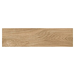 Pavimento porcelánico Hardy (15,3 x 58,9 cm, Miel, Mate)