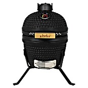 Bighorn Houtskoolbarbecue Kamado Jr. (Diameter barbecue-oppervlak: 27 cm, Mat zwart) | BAUHAUS