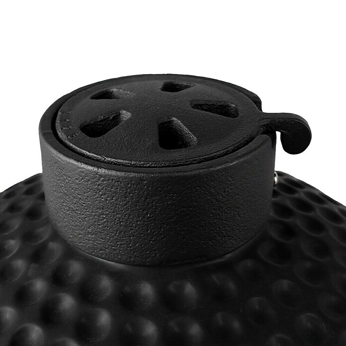 Bighorn Houtskoolbarbecue Kamado Jr. (Diameter barbecue-oppervlak: 27 cm, Mat zwart) | BAUHAUS