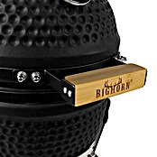 Bighorn Houtskoolbarbecue Kamado Jr. (Diameter barbecue-oppervlak: 27 cm, Mat zwart) | BAUHAUS