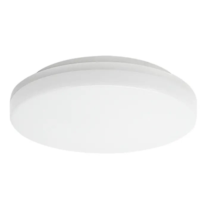Brumberg LED-Deckenleuchte rund - 15 W, Ø x H: 220 x 5 cm, Weiß matt - Weiße, runde LED-Aufbauleuchte.