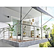 Treba Frewa Geländerset EG2 (Oberbodenmontage, Edelstahl V2A, Silber, Länge: 1.500 mm)