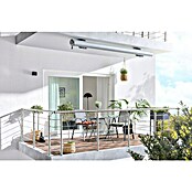 Sunfun LED-Vollkassettenmarkise (Anthrazit, Breite: 2,5 m, Ausfall: 1,5 m) | BAUHAUS