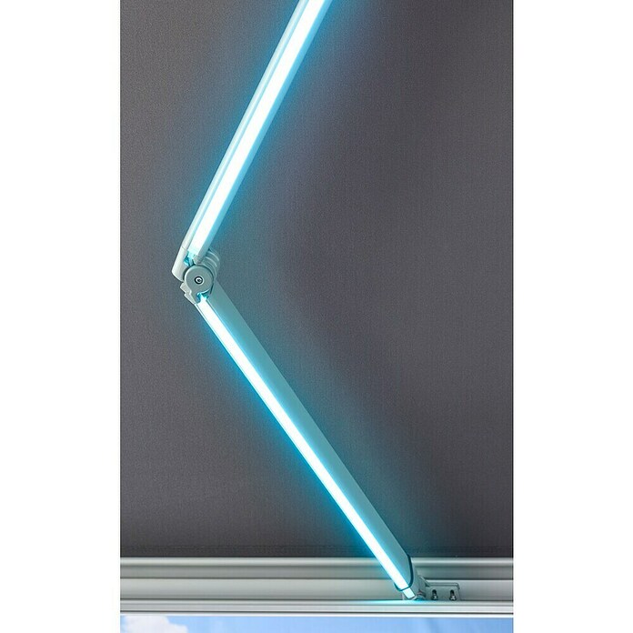 Sunfun LED kazetna tenda  (Antracit, Širina: 2,5 m, Izvlačenje: 1,5 m) | BAUHAUS