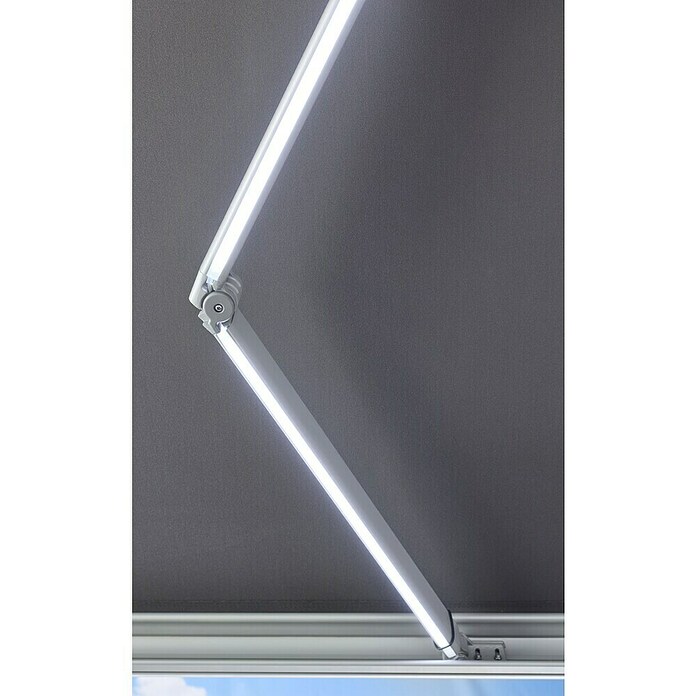 Sunfun LED-Vollkassettenmarkise (Anthrazit, Breite: 2,5 m, Ausfall: 1,5 m) | BAUHAUS