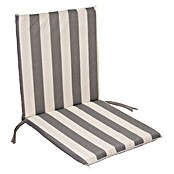 Cojín para respaldo (Gris/Blanco, L x An x Al: 95 x 45 x 3,5 cm, Específico para: Silla de respaldo alto) | BAUHAUS