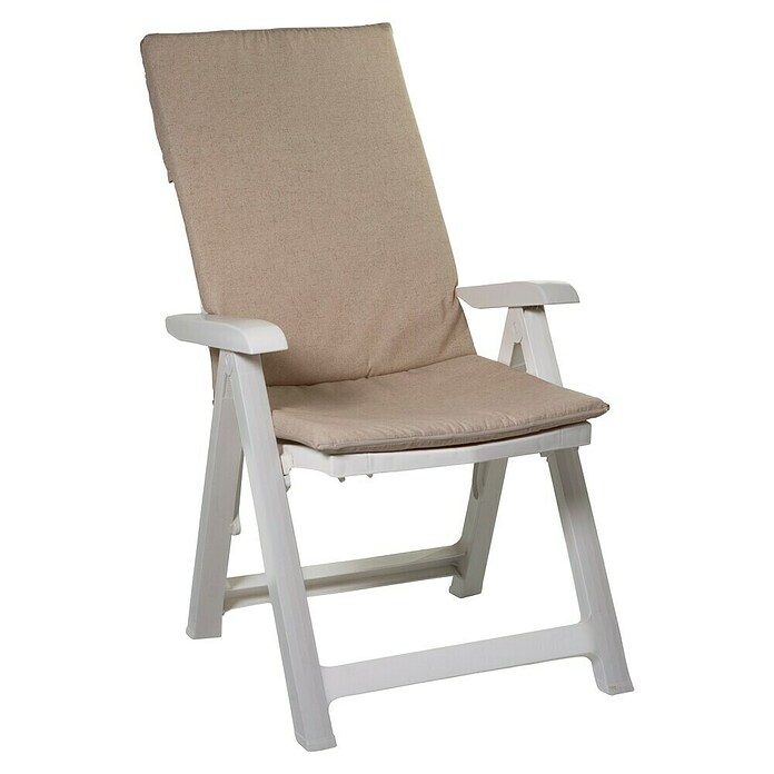 Cojín para asiento de posiciones (Sillón de posiciones, 1 ud., L x An x Al: 120 x 50 x 3,5 cm, Crema) | BAUHAUS