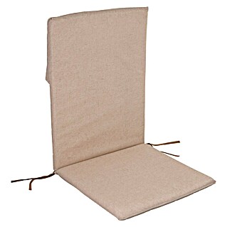 Cojín para asiento de posiciones (Sillón de posiciones, 1 ud., L x An x Al: 120 x 50 x 3,5 cm, Crema)