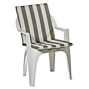 Cojín para respaldo (Gris/Blanco, L x An x Al: 95 x 45 x 3,5 cm, Específico para: Silla de respaldo alto) | BAUHAUS