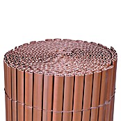 Ocultación Cañizo de PVC ovalado (Marrón, 3 x 1 m, PVC) | BAUHAUS
