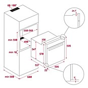 Teka Horno empotrado HSB6150 (Número de tipos de calentamiento: 6 ud., Volumen horno: 70 l) | BAUHAUS