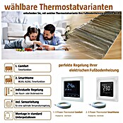 Admiral Fußbodenheizung Top-Power Select (L x B: 8 x 0,5 m, Beheizbare Fläche: 4 m², 320 W) | BAUHAUS