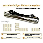 Admiral Fußbodenheizung Top-Power Select (L x B: 8 x 0,5 m, Beheizbare Fläche: 4 m², 320 W) | BAUHAUS