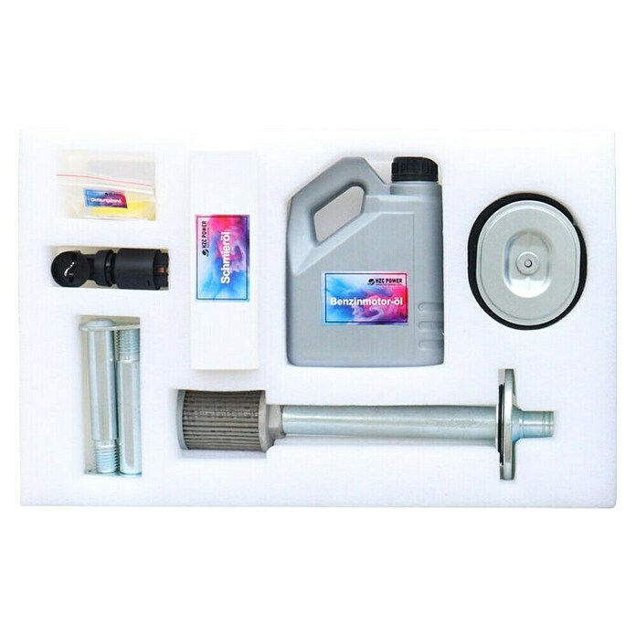 HZC Power Baustellenfahrzeug-Wartungs-Kit WKB (Passend für: HZC Power Minibagger mit Benzinmotor, 25 -tlg.) | BAUHAUS