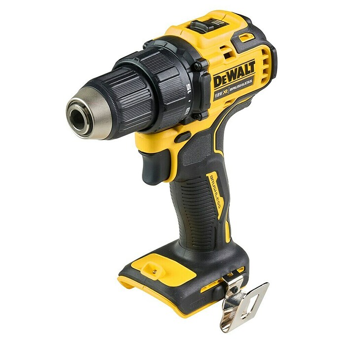 DeWalt XR 18V Taladro atornillador de batería DCD708D2T-QW (Tensión de la batería: 18 V, 2 baterías, Capacidad: 2 Ah, Momento de torsión máx.: 65 Nm) | BAUHAUS