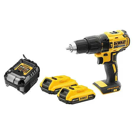 DeWalt XR 18V Akku-Schlagbohrschrauber DCD778D2T-QW
