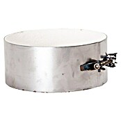 Verbindungsstück (Durchmesser: 150 mm, Unlackiert, Silber)