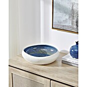 Eglo Schale Daijia (Creme/Blau, Ø x H: 31,5 x 8,5 cm, Ton) | BAUHAUS