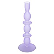 Eglo Kerzenständer Molume (Ø x H: 9 x 26,5 cm, Lila, Glas) | BAUHAUS