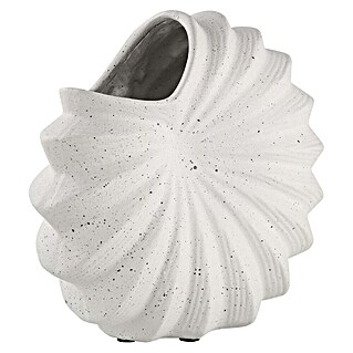 Eglo Vase Otsuchi (L x B x H: 20,5 x 11 x 19,5 cm, Creme, Polyresin)