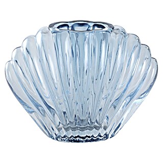 Eglo Vase (L x B x H: 20 x 8 x 14,5 cm, Blau, Glas)