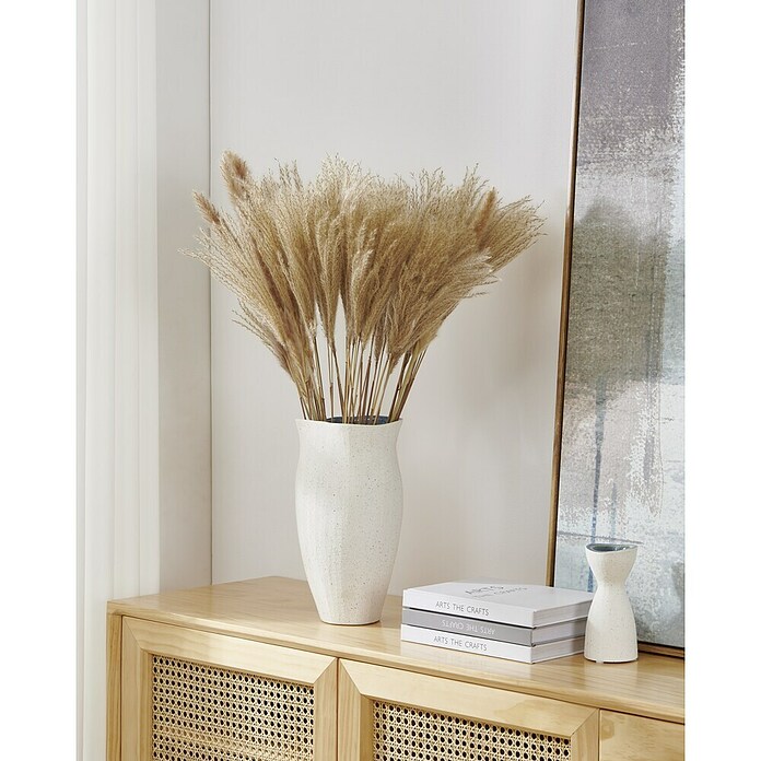 Eglo Vase Daijia (L x B x H: 15,7 x 11,7 x 28,7 cm, Creme/Blau, Ton) | BAUHAUS