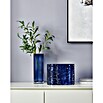 Eglo Vase (L x B x H: 26,5 x 10 x 20 cm, Blau, Glas) | BAUHAUS