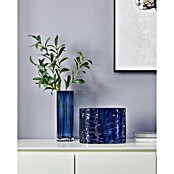 Eglo Vase (L x B x H: 26,5 x 10 x 20 cm, Blau, Glas) | BAUHAUS
