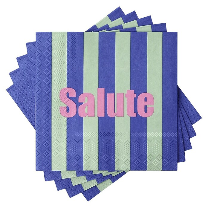 Eglo Serviette Masaurhi (Grün/Violett, 16,5 x 16,5 cm, Papier) | BAUHAUS