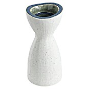 Eglo Kerzenständer Daijia (Ø x H: 6,8 x 14,6 cm, Creme/Blau, Ton) | BAUHAUS