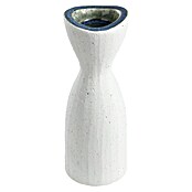 Eglo Kerzenständer Daijia (Ø x H: 7,2 x 19,5 cm, Creme/Blau, Ton) | BAUHAUS