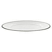 Eglo Teller Mayaga (Ø x H: 32,7 x 2 cm, Perlmutt/Silber, Glas) | BAUHAUS