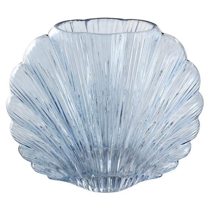 Eglo Vase (L x B x H: 24,3 x 12 x 20 cm, Blau, Glas) | BAUHAUS