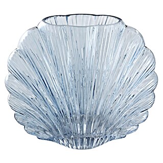 Eglo Vase (L x B x H: 24,3 x 12 x 20 cm, Blau, Glas)