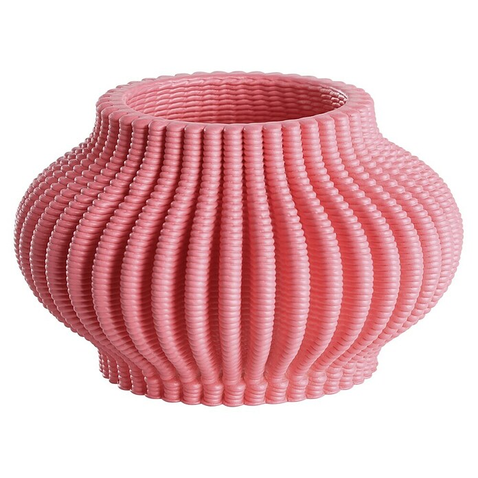 Eglo Vase Hongmao (Pink, Keramik, Ø x H: 8 x 5 cm) | BAUHAUS