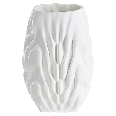 Eglo Vase Hongmao (L x B x H: 17 x 11,5 x 25 cm, Weiß, Keramik)
