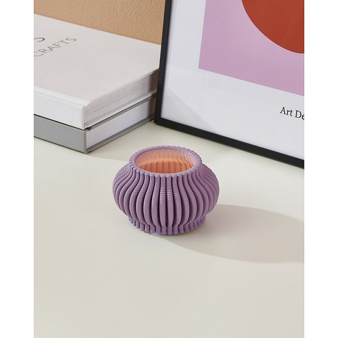 Eglo Vase Hongmao (Lavendel, Keramik, Ø x H: 8 x 5 cm) | BAUHAUS