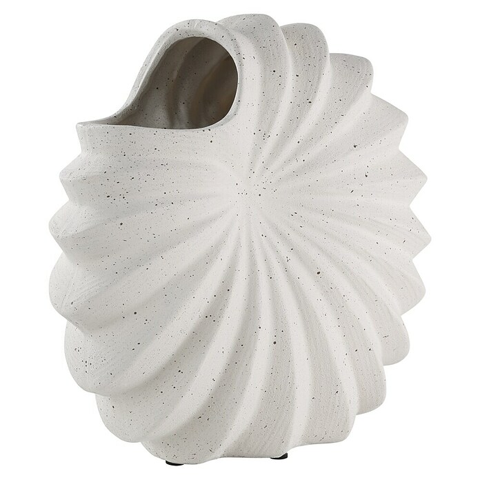 Eglo Vase Otsuchi (L x B x H: 30 x 13,5 x 28 cm, Creme, Polyresin) | BAUHAUS