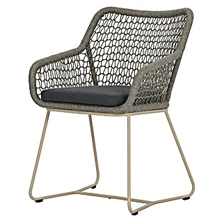Tuinstoel Portofino (Sand/antraciet)