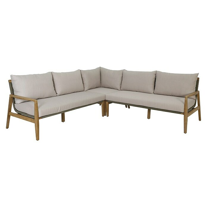 Loungebank Alstrup (b x d x h: 250 x 250 x 75,5 cm, Acaciahout) | BAUHAUS