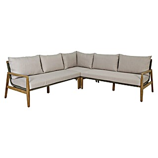 Loungebank Alstrup (b x d x h: 250 x 250 x 75,5 cm, Acaciahout)
