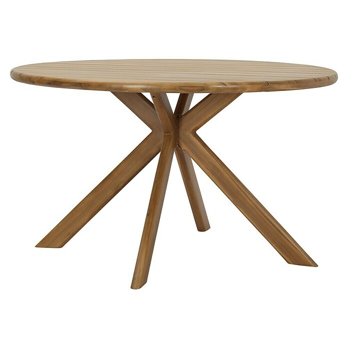 Ronde tuintafel Veneto (Ø x h: 130 x 76 cm, Acaciahout) | BAUHAUS