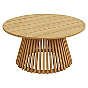 Tuintafel Zude (Ø x h: 100 x 50 cm, Acaciahout, Rond, Light teak) | BAUHAUS