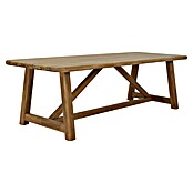 Tuintafel Panama (l x b x h: 240 x 100 x 78 cm, Acaciahout, Rechthoekig, Light Teak) | BAUHAUS