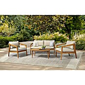 Loungeset Callahan (4 -delig, Acaciahout) | BAUHAUS