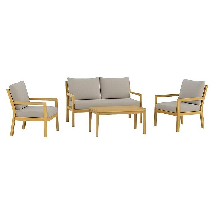 Loungeset Harby (4 -delig, Acaciahout) | BAUHAUS